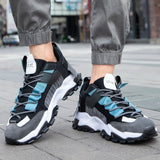 Men's Breathable Mesh Lace-Up Sneakers