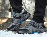 Waterproof Winter Leather Hiking Boots