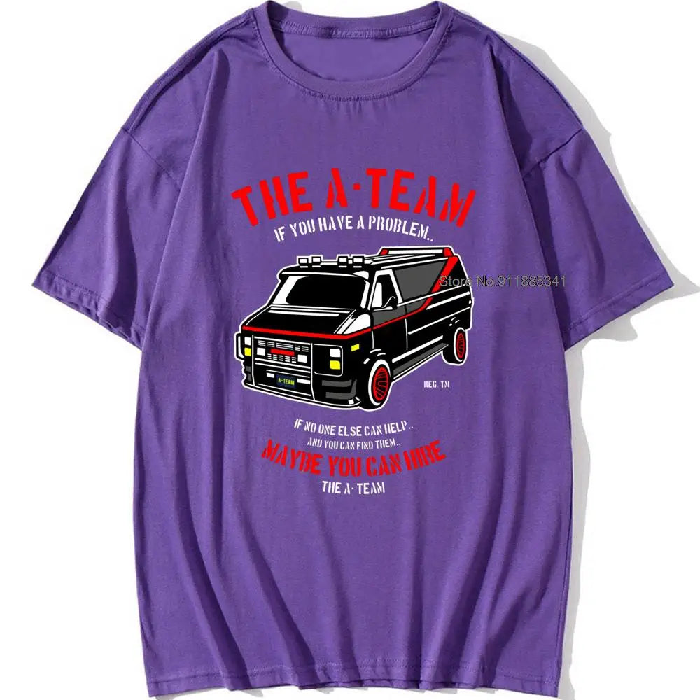 The A-Team Van Graphic Cotton T-Shirt