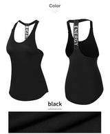 Open-Back Activewear Workout Tank