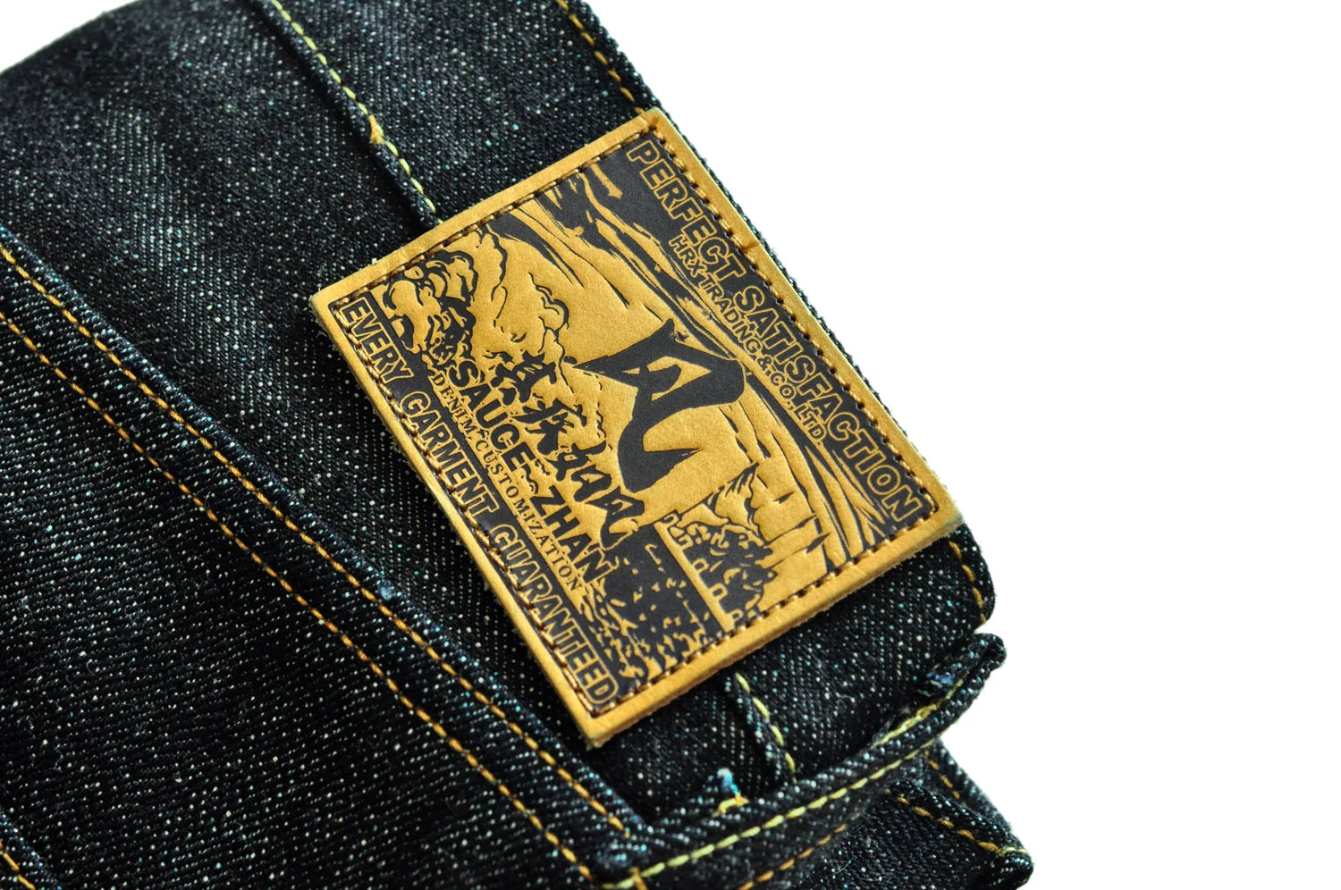 SauceZhan 308XX-BO Wind | Furinkazan Selvedge Denim Jeans