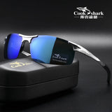 Cook Shark Polarized Aluminium Sunglasses for Men