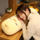 Cartoon Animal Dinosaur Pig Rabbit Bear Husky Duck Plush Toys Stuffed Soft Long Sleep Pillow Doll Cushion Kids Girls Gift