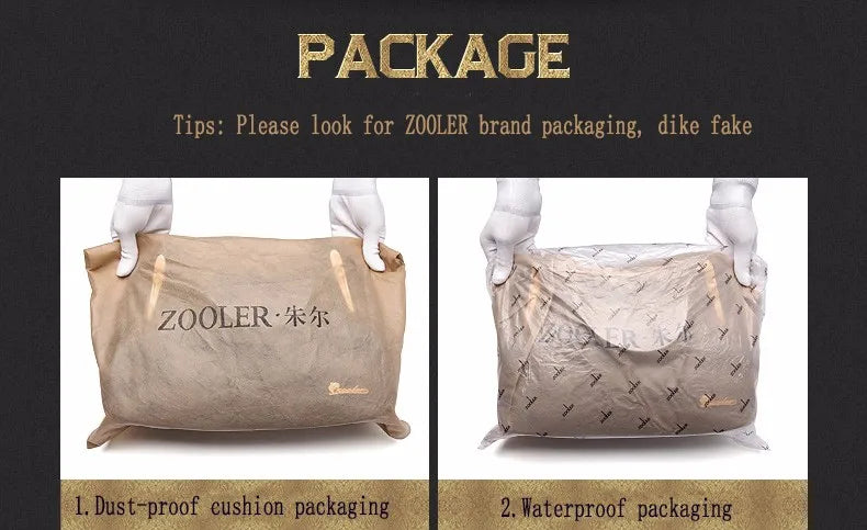 Hot Cow Skin Bag！ZOOLER Handmade Full Real Cow Leather Handbags Soft Skin Genuine Leather Bag Costly Women Fashion Bags #QS220