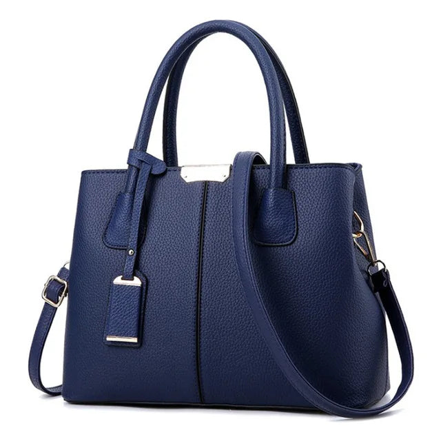 Luxury Women’s PU Leather Designer Tote – Versatile Fashion Shoulder Bag