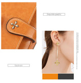 New Women Wallets Fashion Long PU Leather Top Quality Brand Card Holder Classic Female Purse Zipper Wallet For Women