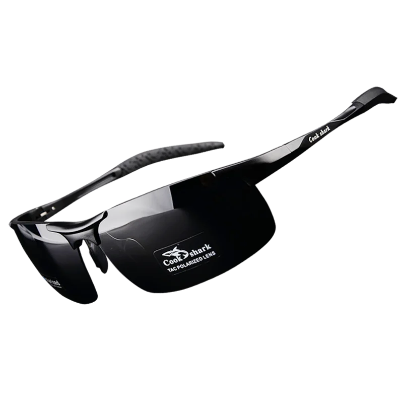 Cook Shark Polarized Aluminium Sunglasses for Men