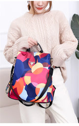 Women's Oxford Backpack with Organizer Pockets
