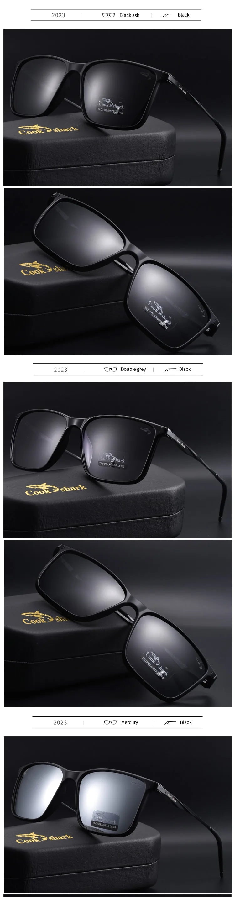 Cook Shark Polarized Sunglasses | UV400 & Photochromic