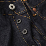 RedTornado 14oz Raw Indigo Selvedge Jeans – High Waist Loose Fit