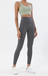 Women's Yoga Set with Sports Bra & High-Waist Leggings