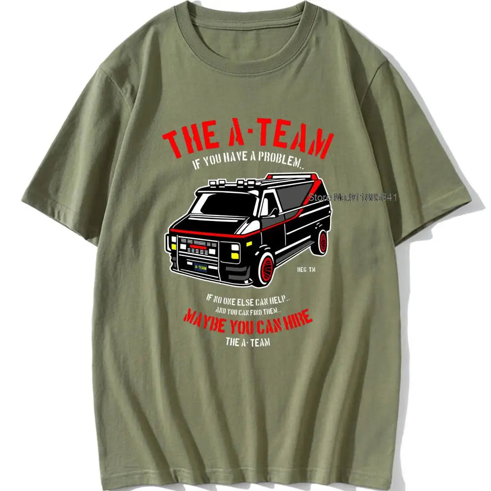 The A-Team Van Graphic Cotton T-Shirt