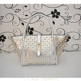 iPinee Rhinestones Crossbody Bags For Women Patent  Leather Luxury Handbags Women Bag Designer Ladies Messenger Bag Sac A Main