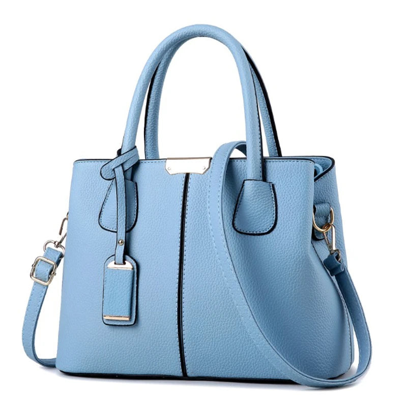 Luxury Women’s PU Leather Designer Tote – Versatile Fashion Shoulder Bag