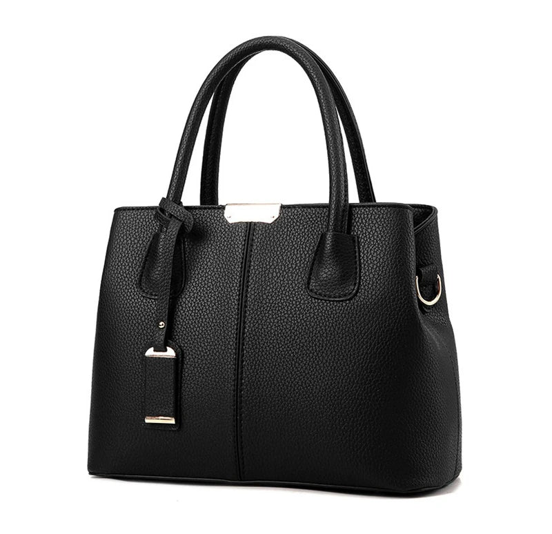 Luxury Women’s PU Leather Designer Tote – Versatile Fashion Shoulder Bag