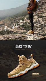 Rax Men Hiking Shoes Waterproof Outdoor Sports Sneakers for Men Trekking Shoes Lightweight Mountain Climbing Shoes Men Antislip