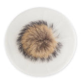 Women's Knit Beret with Oversized Pom Pom | Geebro