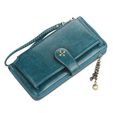 New Women Wallets Fashion Long PU Leather Top Quality Brand Card Holder Classic Female Purse Zipper Wallet For Women