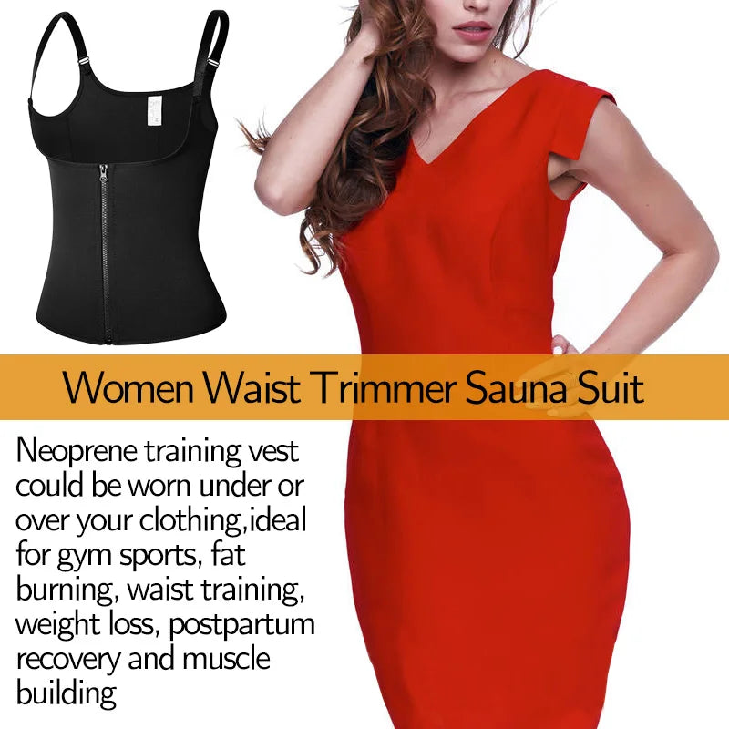 Women’s Neoprene Workout Sauna Vest