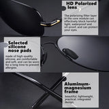 LIOUMO Top Quality Aviation Photochromic Sunglasses Polarized Men Chameleon Sun Glasses Women Anti-glare Driving Oculos De Sol