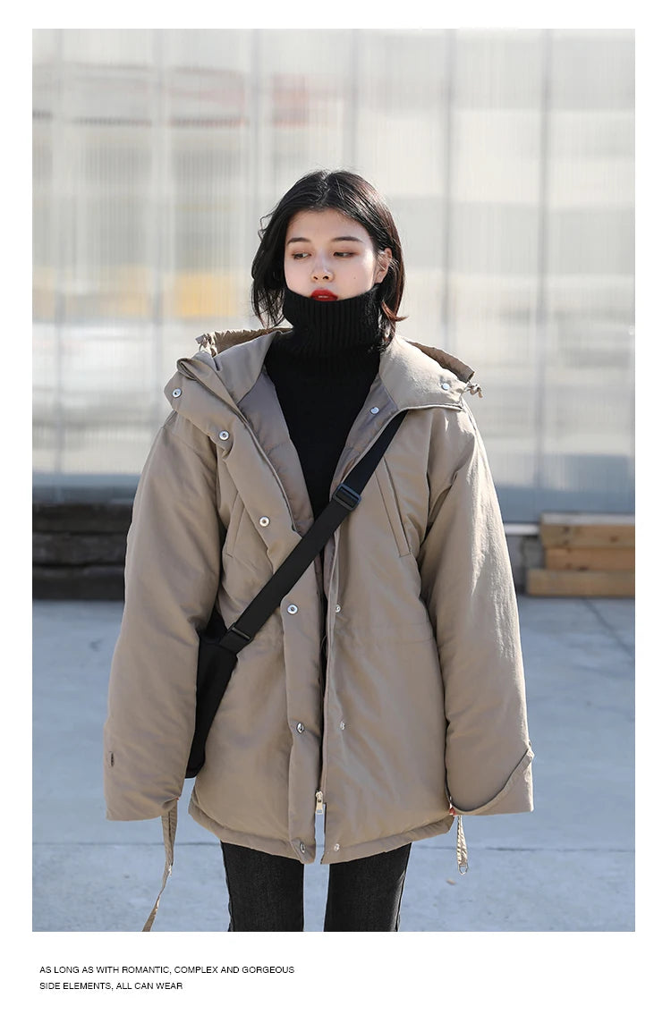 Women's Relaxed Mock Neck Knit Sweater