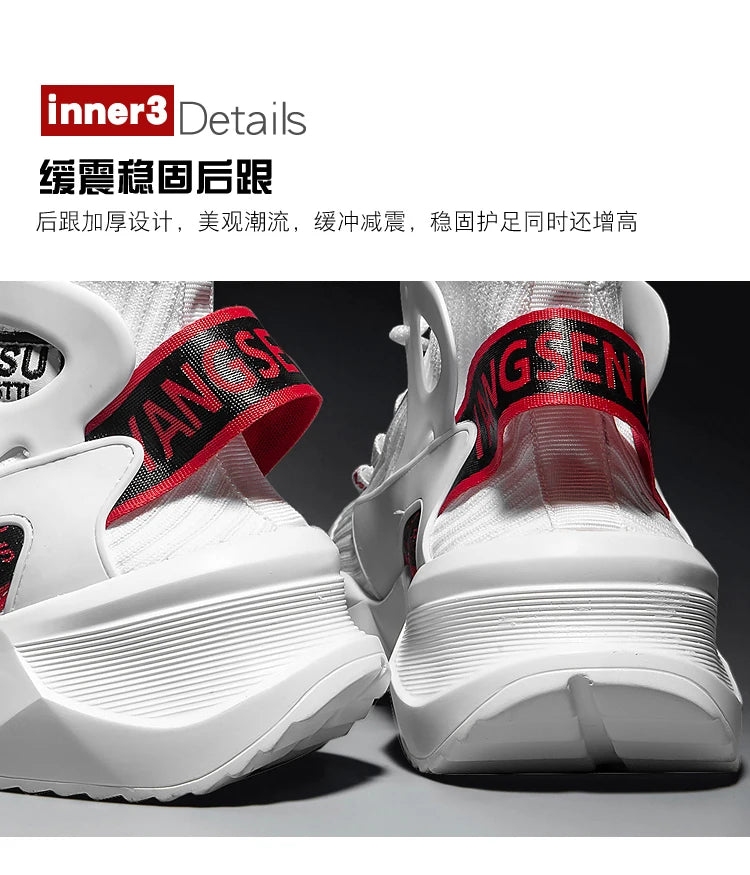 High-Top Breathable Sport Sneakers