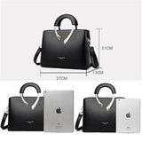 GENUINE VANDERWAH High Quality Pu Leather Casual Tote Luxury Handbags Women Bags Designer Shoulder Crossbody Bags for Women 2025