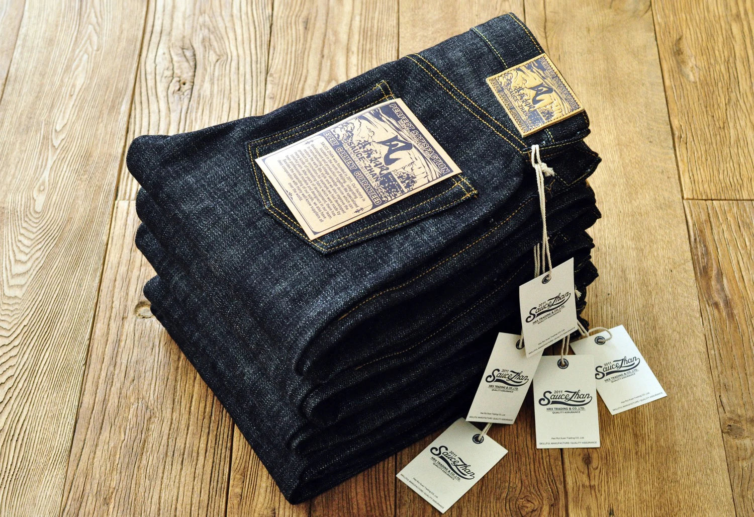 SauceZhan 308XX-BO Wind | Furinkazan Selvedge Denim Jeans