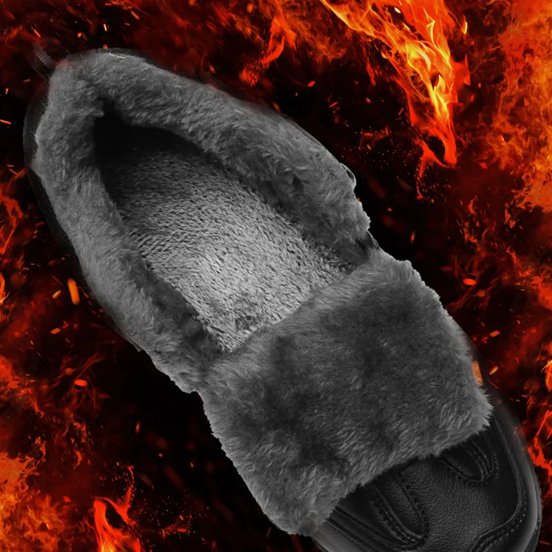 All-Terrain Waterproof Leather Winter Boots