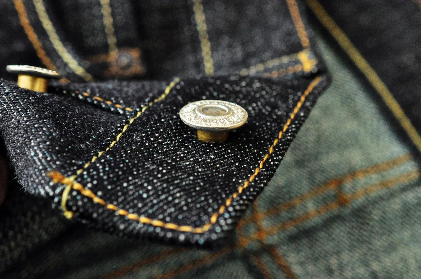 SauceZhan 308XX-BO Wind | Furinkazan Selvedge Denim Jeans