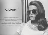 CAPONI Round Polarized Sunglasses for Women – CP1871