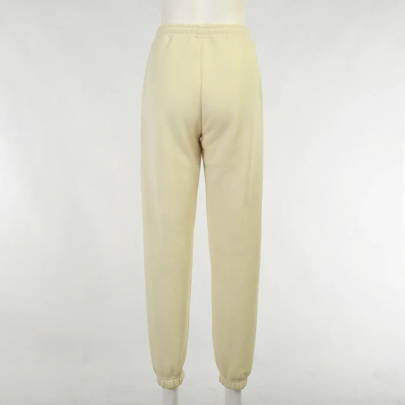 Women's Hippie Cartoon Print Joggers