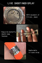 Specht&Sohne Mens Watches 2025 Mechanical Automatic Watch For Man Miyota 8125 Movt Steel Rose Gold Waterproof  Relogio Masculino