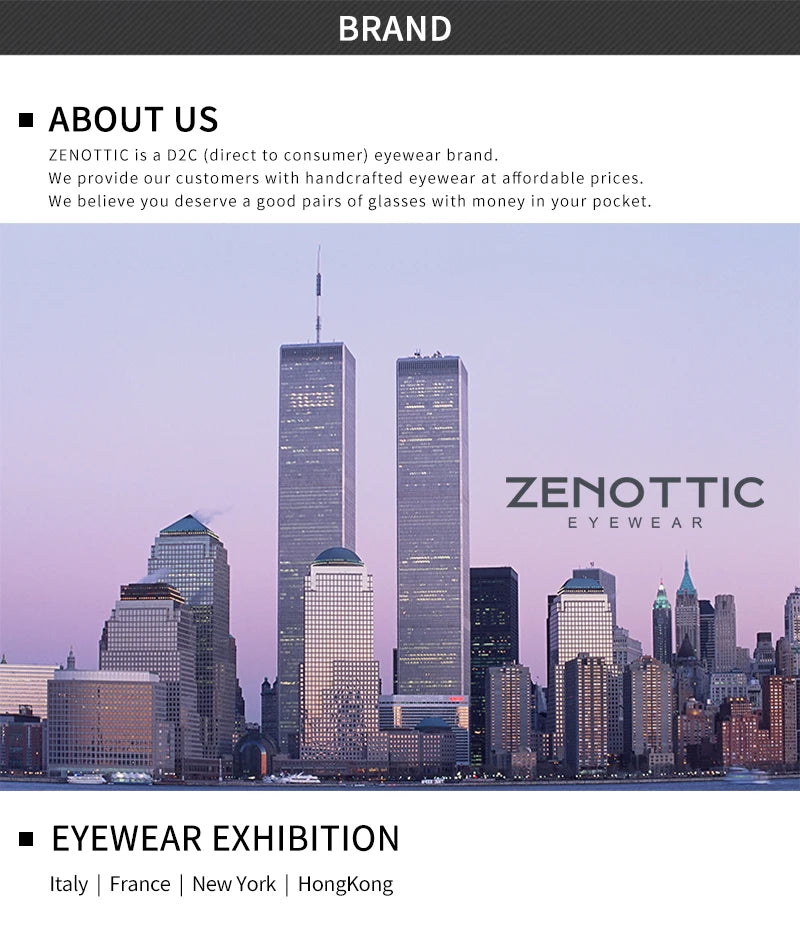 Zenottic Men's Polarized Sunglasses – UV400 TR90 Frame