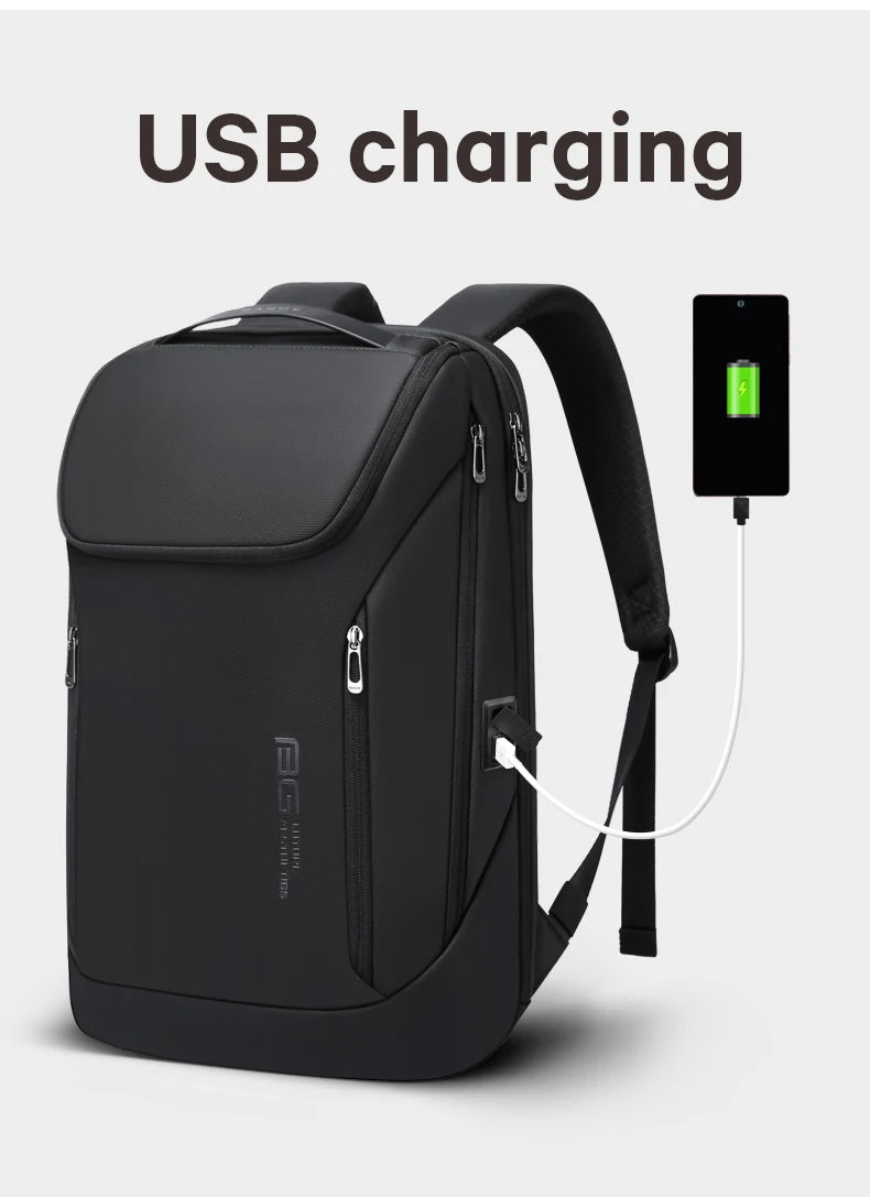 BANGE Business Backpacks Laptop 15.6 inch Multifunctional WaterProof Big Capacity Daily Work Male Backpack School Bag Mochila