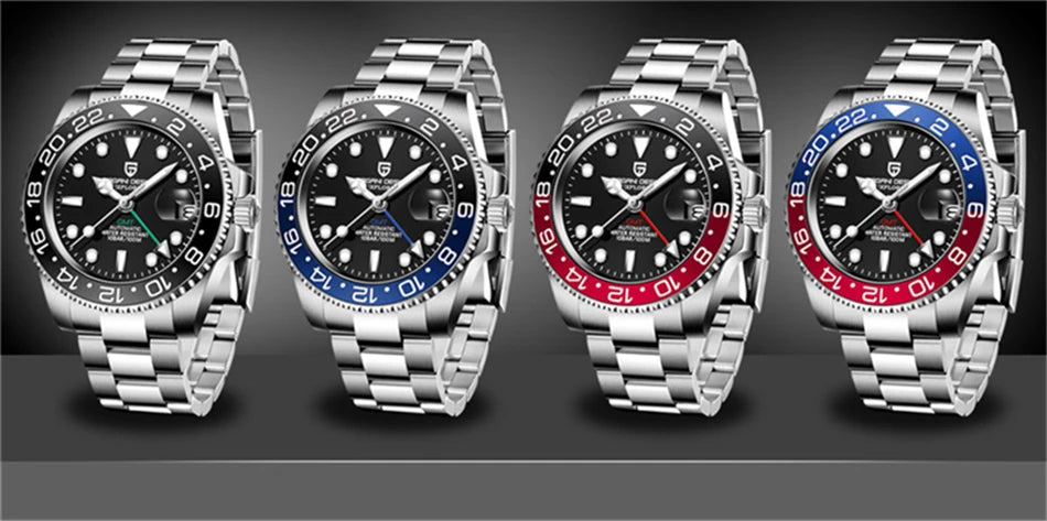 Pagani Design PD-1662 GMT Automatic Men's Watch