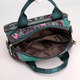 Women's Floral Nylon Crossbody Shoulder Bag