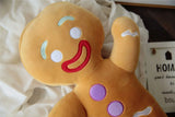 Gingerbread Man Plush Toy – Soft Stuffed Doll Gift