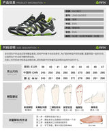 RAX Men's Hiking Shoes Spring  Outdoor Sneakers Men Breathable Mesh Trekking Boots Tactical Walking Ankle Shoes Camping Tourism