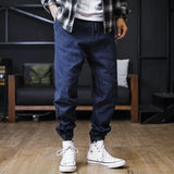 Men’s Relaxed Fit Cargo Harem Jeans