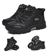 Waterproof Winter Leather Hiking Boots