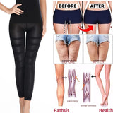 Anti-Cellulite Compression Leggings – High Waist Tummy Control & Thigh Slimming Body Shaper