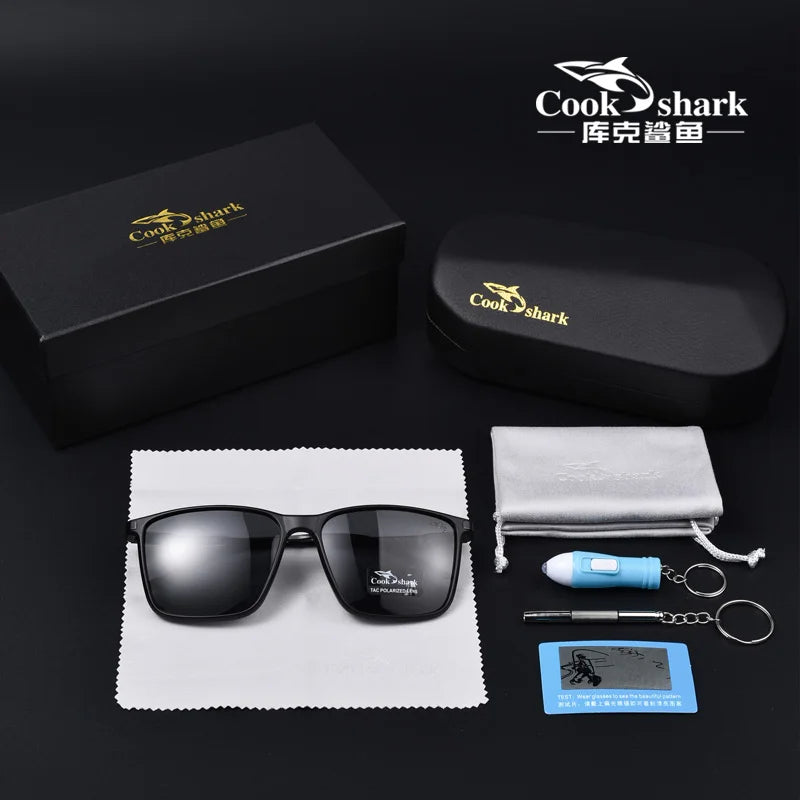 Cook Shark Polarized Sunglasses | UV400 & Photochromic