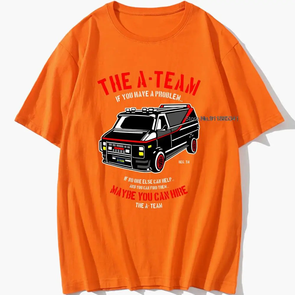 The A-Team Van Graphic Cotton T-Shirt