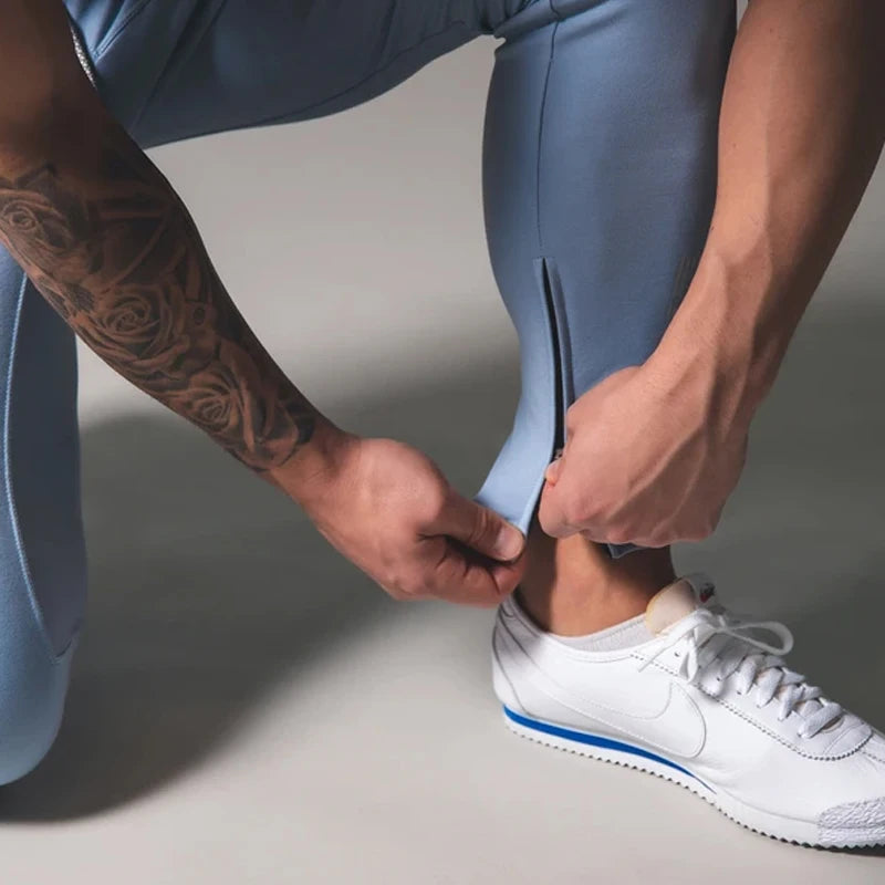Men's Cotton Blend Elastic Waist Sweatpants