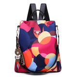 Women's Oxford Backpack with Organizer Pockets