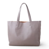Bag Women 2022 New Summer Genuine Leather Tote Female Casual Fashion Simple Underarm Shoulder Bag Large Capacity Shopper Handbag