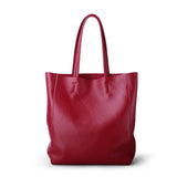 Women Luxury Bag Casual Tote Female Fashion Summer Beach Handbag Lady Popular Soft Cowhide Genuine Leather Shoulder Shopping Bag