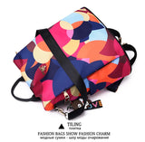 Women's Oxford Backpack with Organizer Pockets