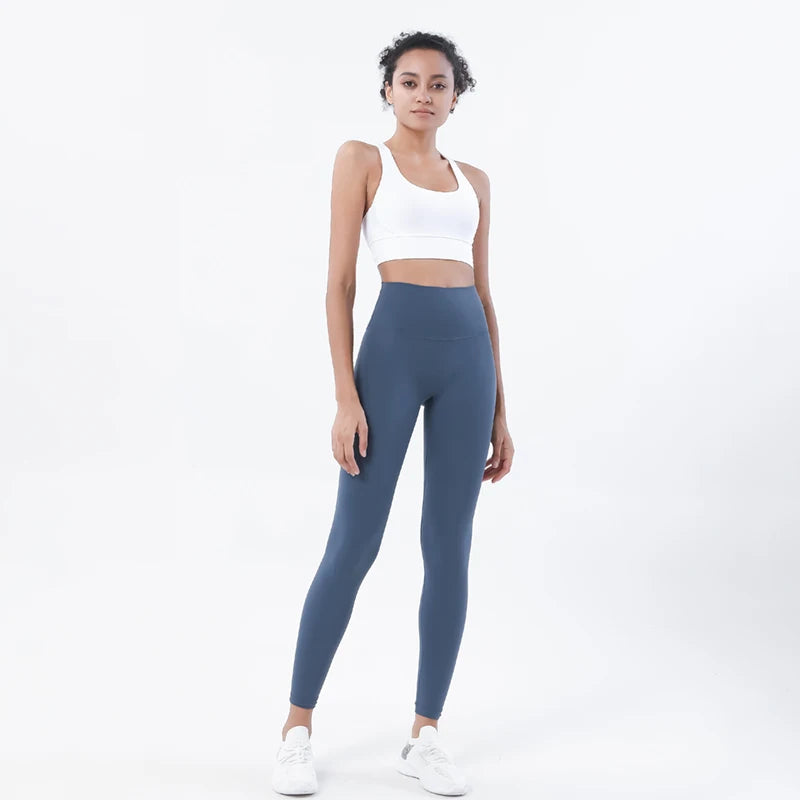 Women's Yoga Set with Sports Bra & High-Waist Leggings